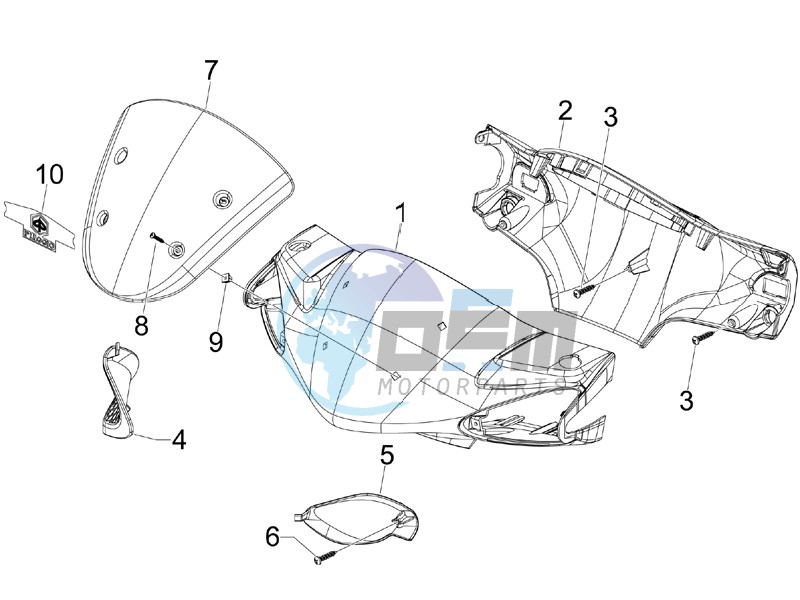 Anti-percolation system