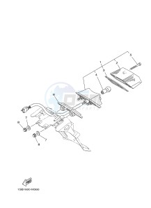 XTZ125E (1SB1) drawing TAILLIGHT