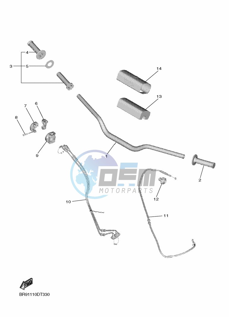 STEERING HANDLE & CABLE