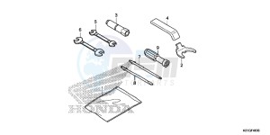 SH125DSG SH125 UK - (E) drawing TOOLS