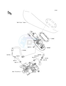 VN 1500 B [VULCAN 88 SE] (B1-B3) N8FA drawing FUEL PUMP