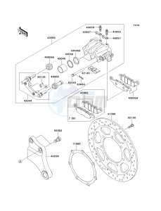 VN 2000 A [VULCAN 2000] (A6F-A7F) A7F drawing REAR BRAKE