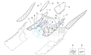 Leonardo 125-150 drawing Central body - Panel