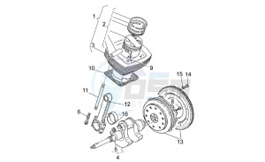 MGS-01 Corsa 1200 1380 drawing Drive shaft