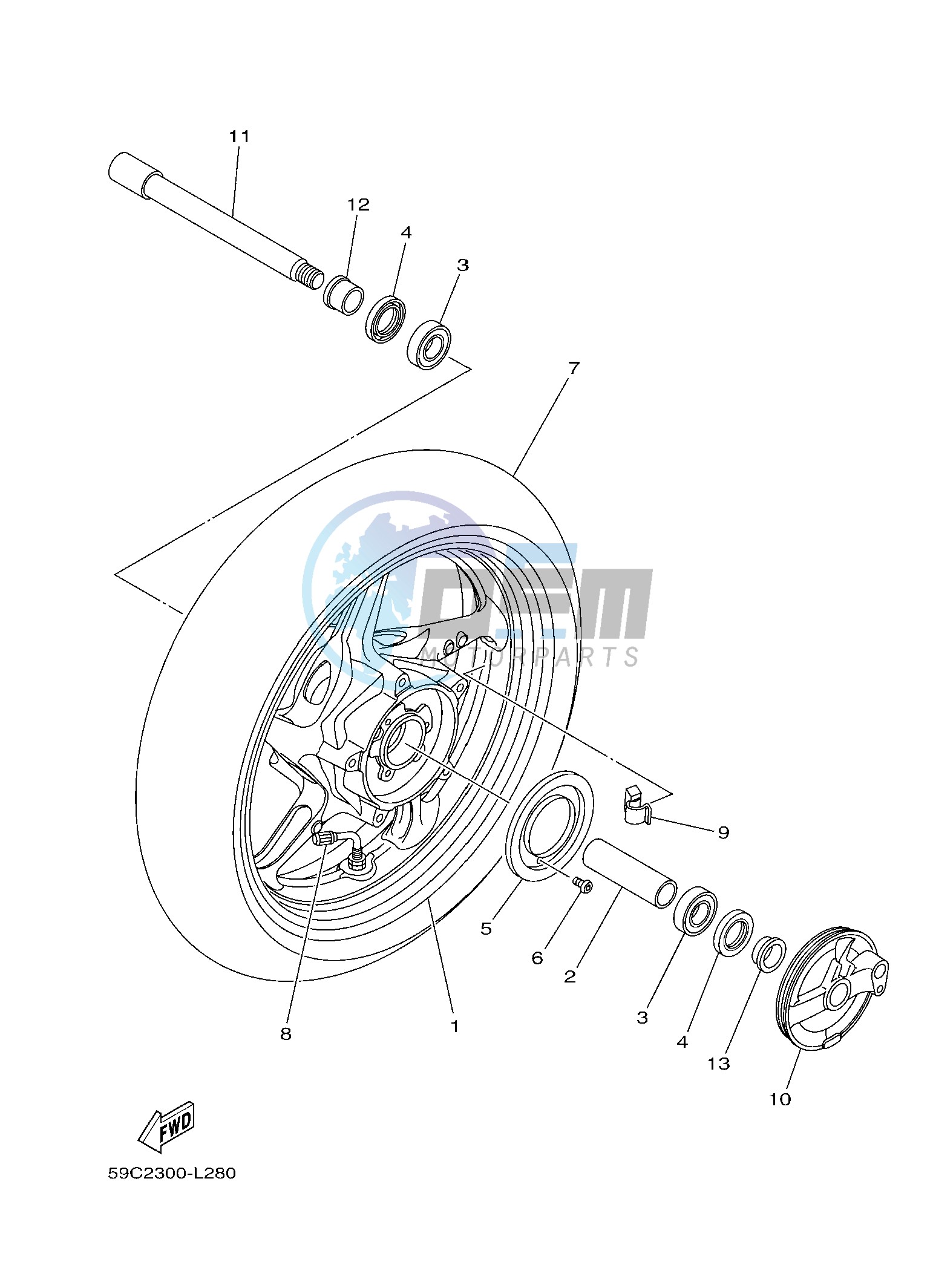 FRONT WHEEL