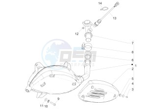 GTS 300 ie ABS (NAFTA) drawing Silencer