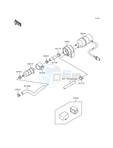 ZX 600 F [NINJA ZX-6R] (F1-F3) [NINJA ZX-6R] drawing FUEL PUMP