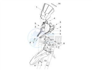 SX 50 FACTORY E4 (EMEA) drawing Windshield