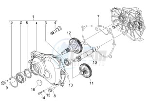 Liberty 125 4t Delivery e3 drawing Reduction unit