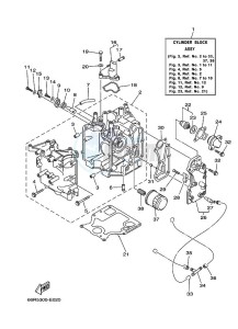 FT9-9DEX drawing CYLINDER--CRANKCASE-1