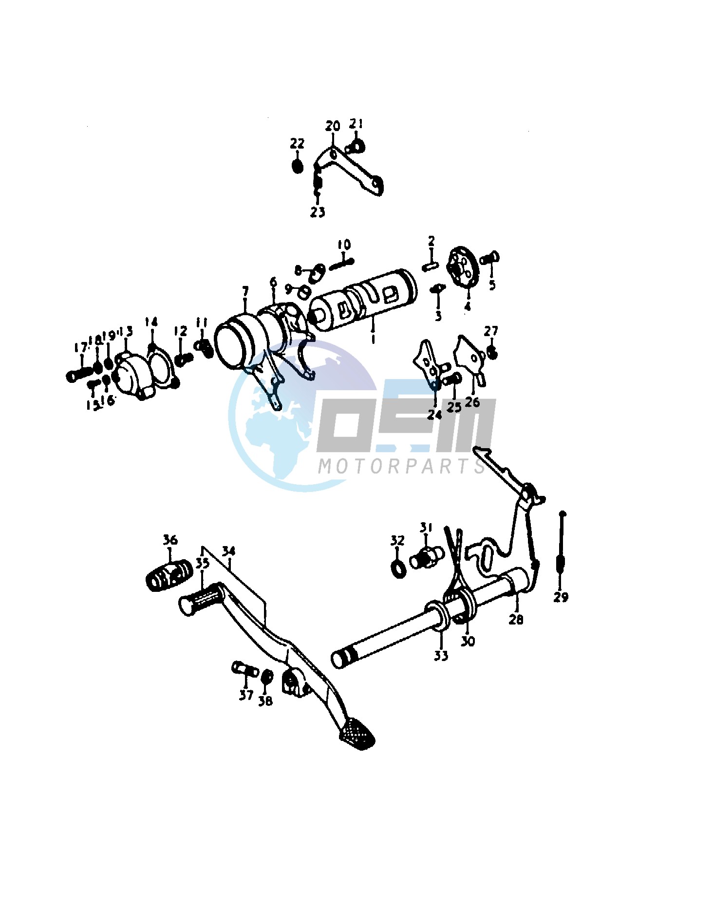 GEAR SHIFTING (A100-4,K,L,M)