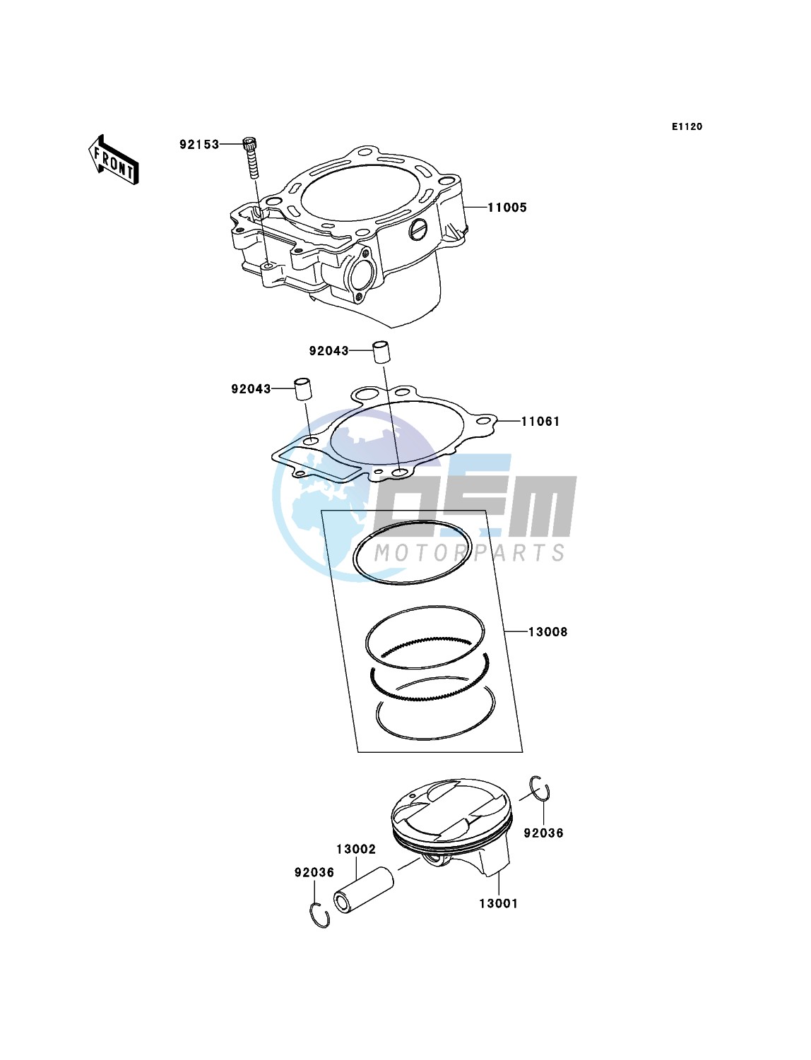 Cylinder/Piston(s)