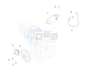 GTV 300 SEI GIORNI IE E4 ABS (APAC) drawing Stater - Electric starter