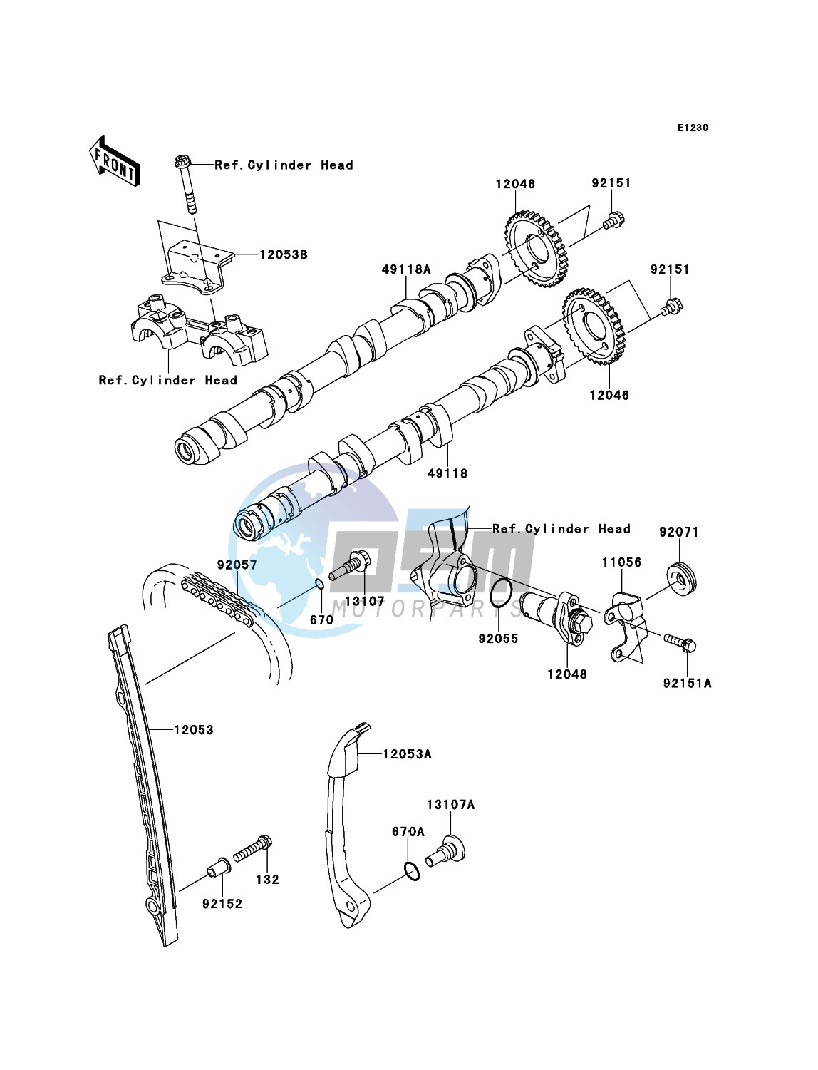 Camshaft(s)/Tensioner