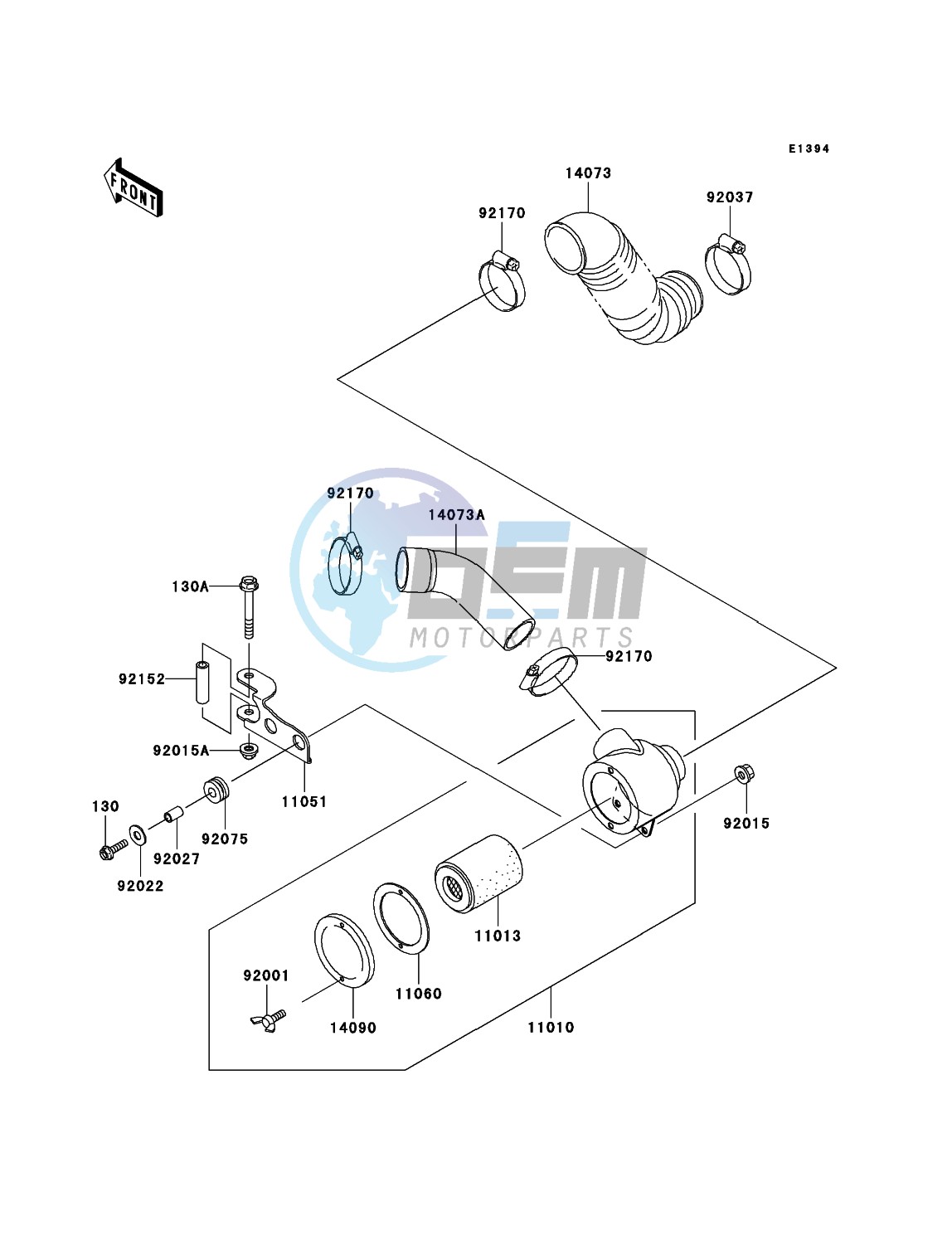 Air Cleaner-Belt Converter