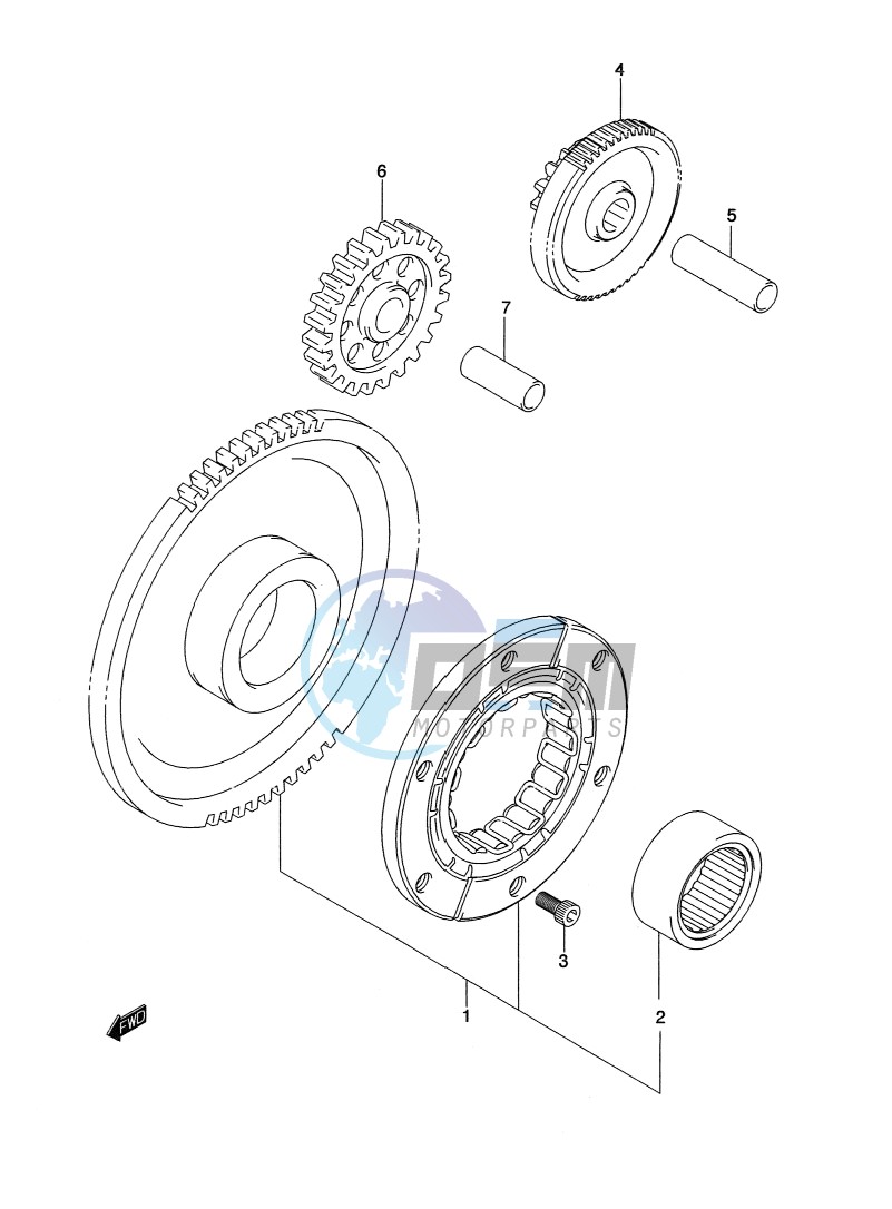 STARTER CLUTCH