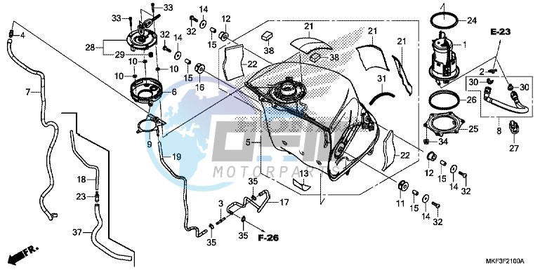 FUEL TANK/ FUEL PUMP