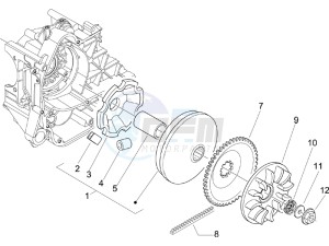 Liberty 50 2t drawing Driving pulley