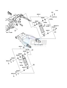 VN1700_VOYAGER_ABS VN1700B9F GB XX (EU ME A(FRICA) drawing Suspension/Shock Absorber