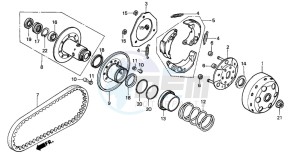 CN250 drawing DRIVEN FACE