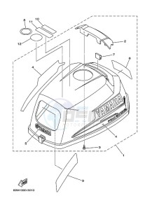 F2-5MSH drawing FAIRING-UPPER