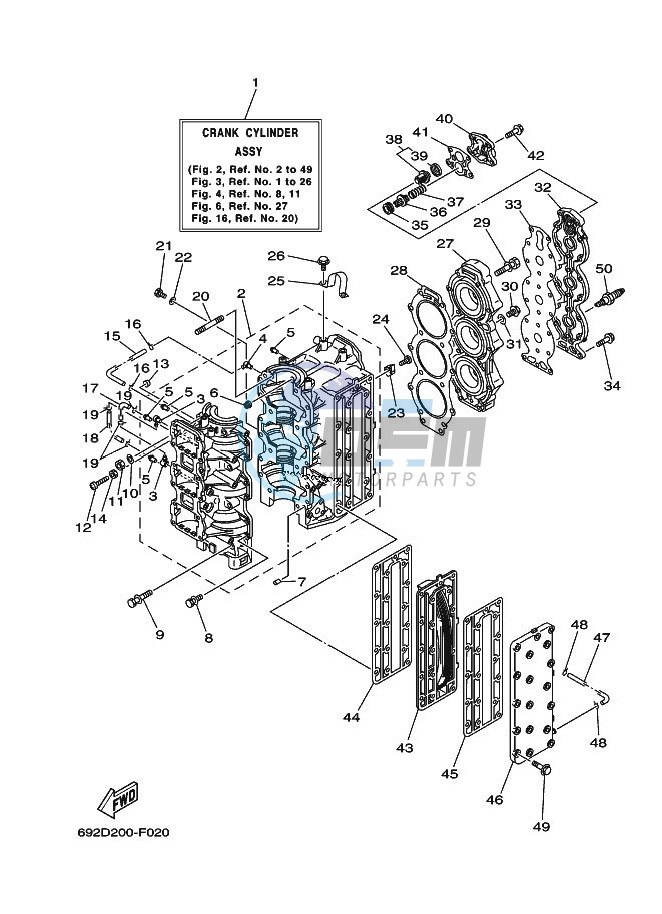 CYLINDER--CRANKCASE