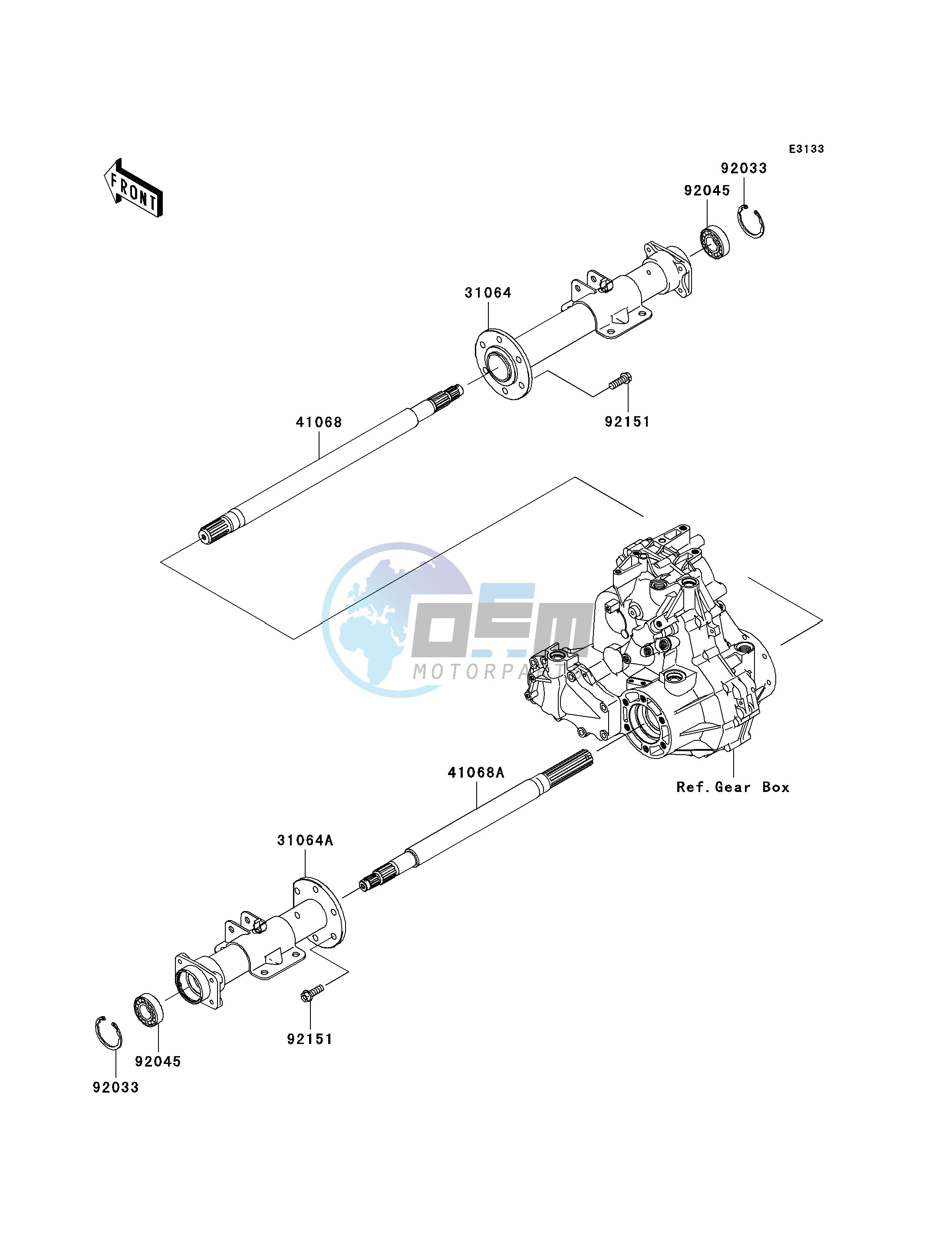 REAR AXLE