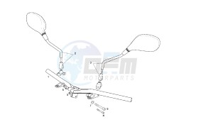 RAMBLA-250 2VER - 125 CC VTRA1B E3 2VER drawing HANDLEBAR