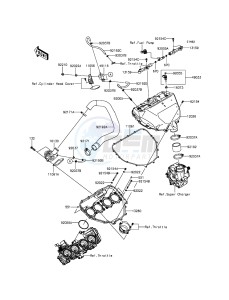 NINJA H2R ZX1000PGF EU drawing Air Chamber