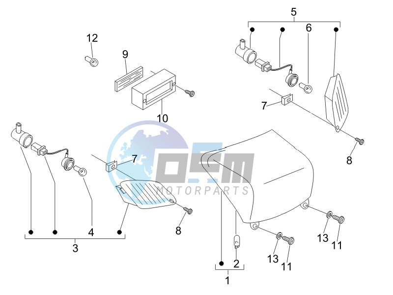 Tail light - Turn signal lamps