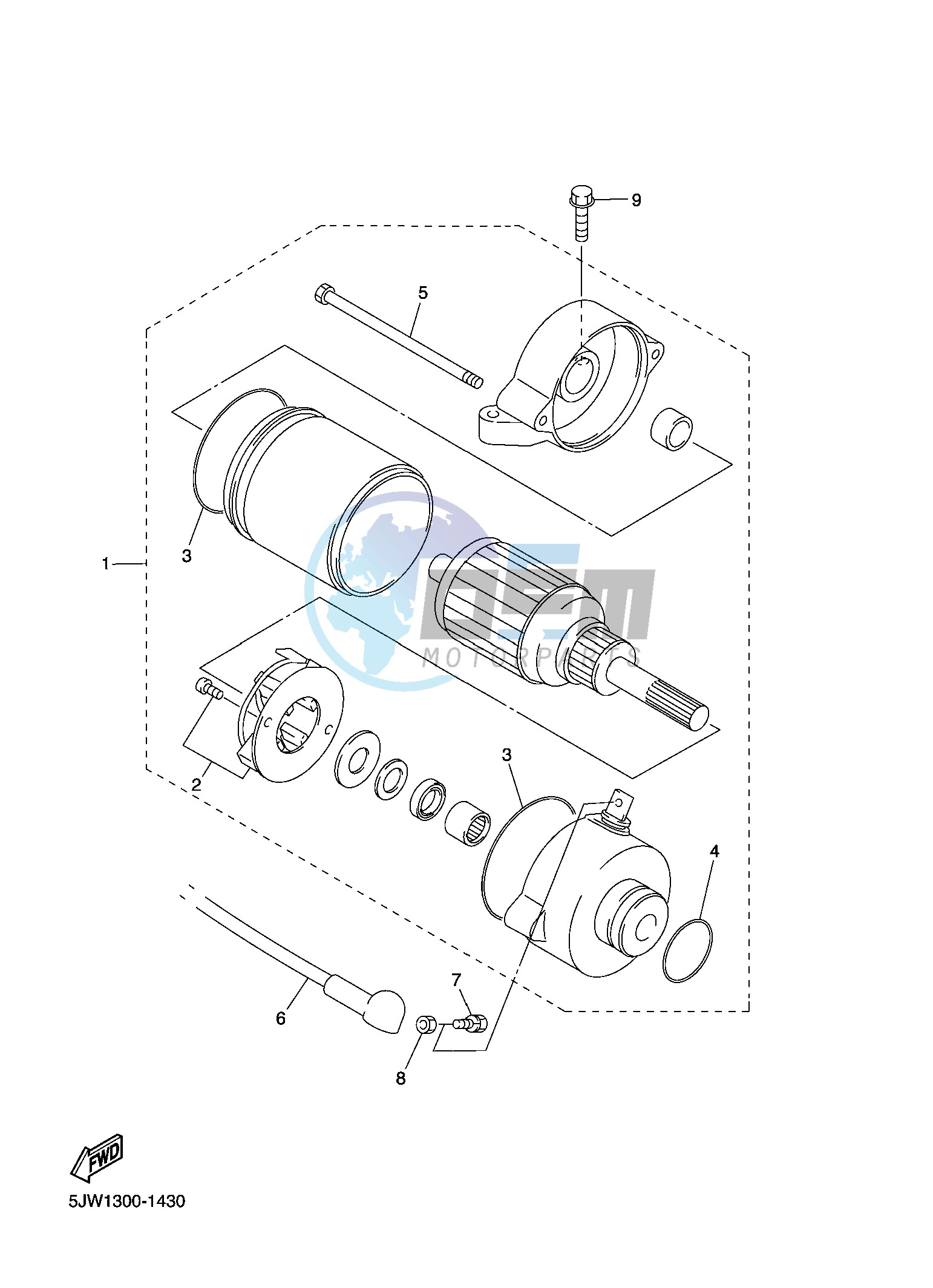 STARTING MOTOR