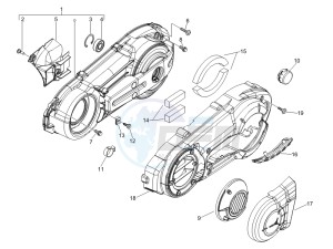 MP3 400 ie lt MP3 400 ie lt Sport drawing Crankcase cover - Crankcase cooling