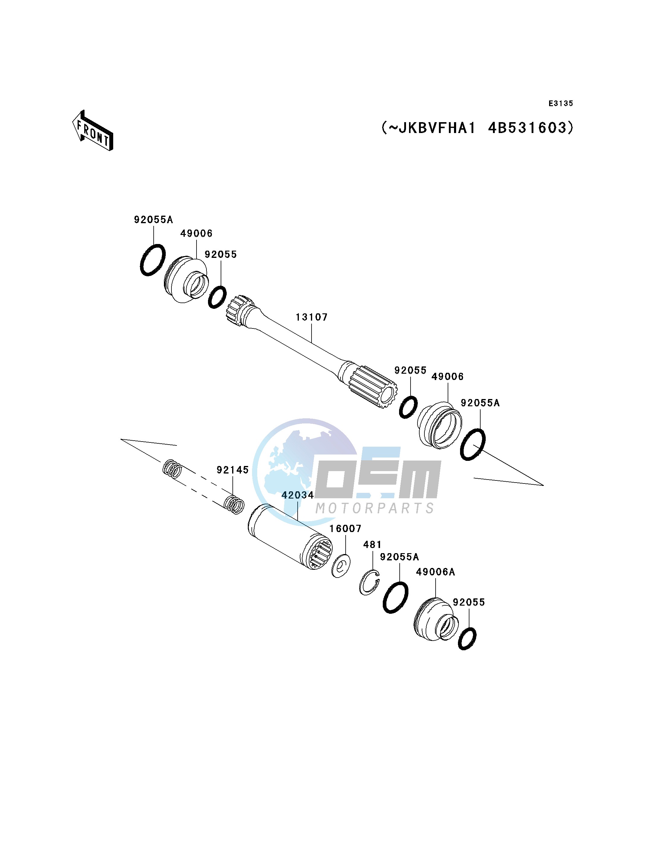 DRIVE SHAFT-PROPELLER-- A1_A2- -