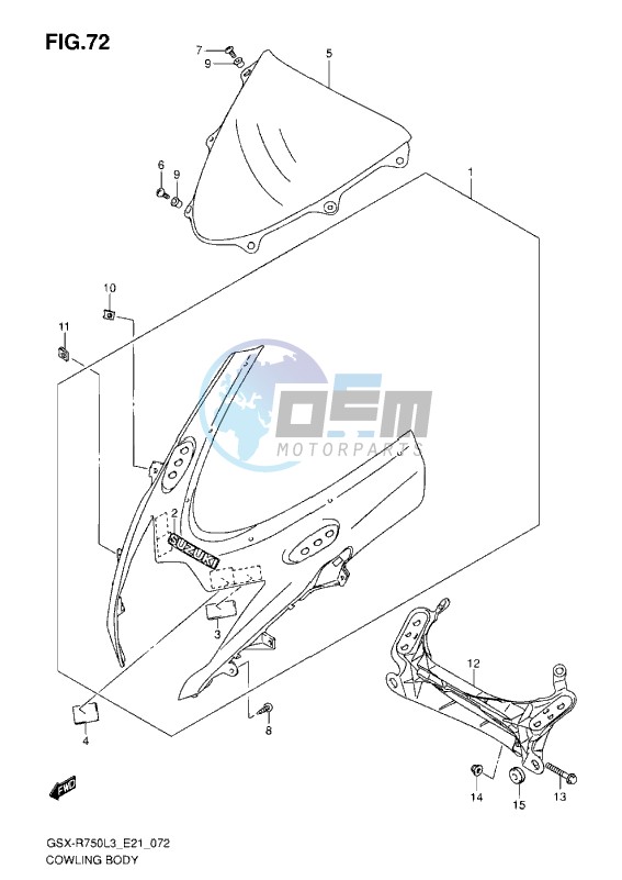 COWLING BODY L3