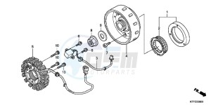 SH125C drawing GENERATOR