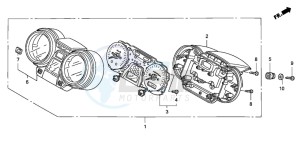 CB1300S CB1300SUPERBOLD'OR drawing METER (CB1300S/SA)