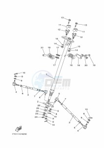 YFZ450R (BKD5) drawing STEERING