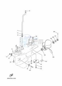 F40FEDL drawing LOWER-CASING-x-DRIVE-2