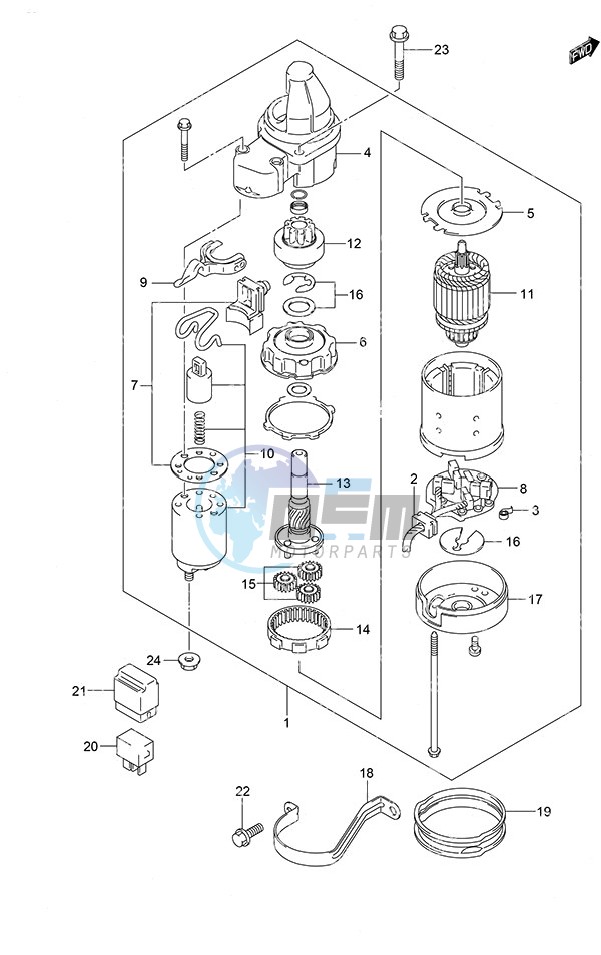 Starter Motor Electric Starter