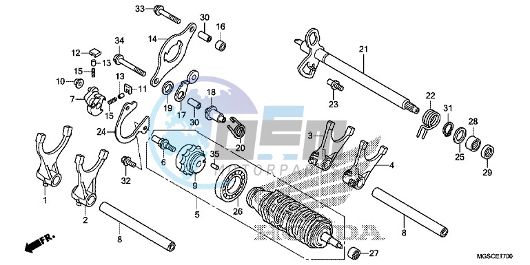 GEARSHIFT DRUM