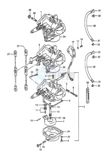 DT 55 drawing Carburetor