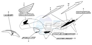 CB1300SA CB1300SUPERBOLD'OR drawing MARK (CB1300/A)