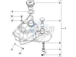 Runner 50 SP drawing Oil tank