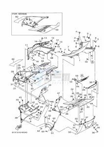 YZF250-A (B1X1) drawing COWLING 1