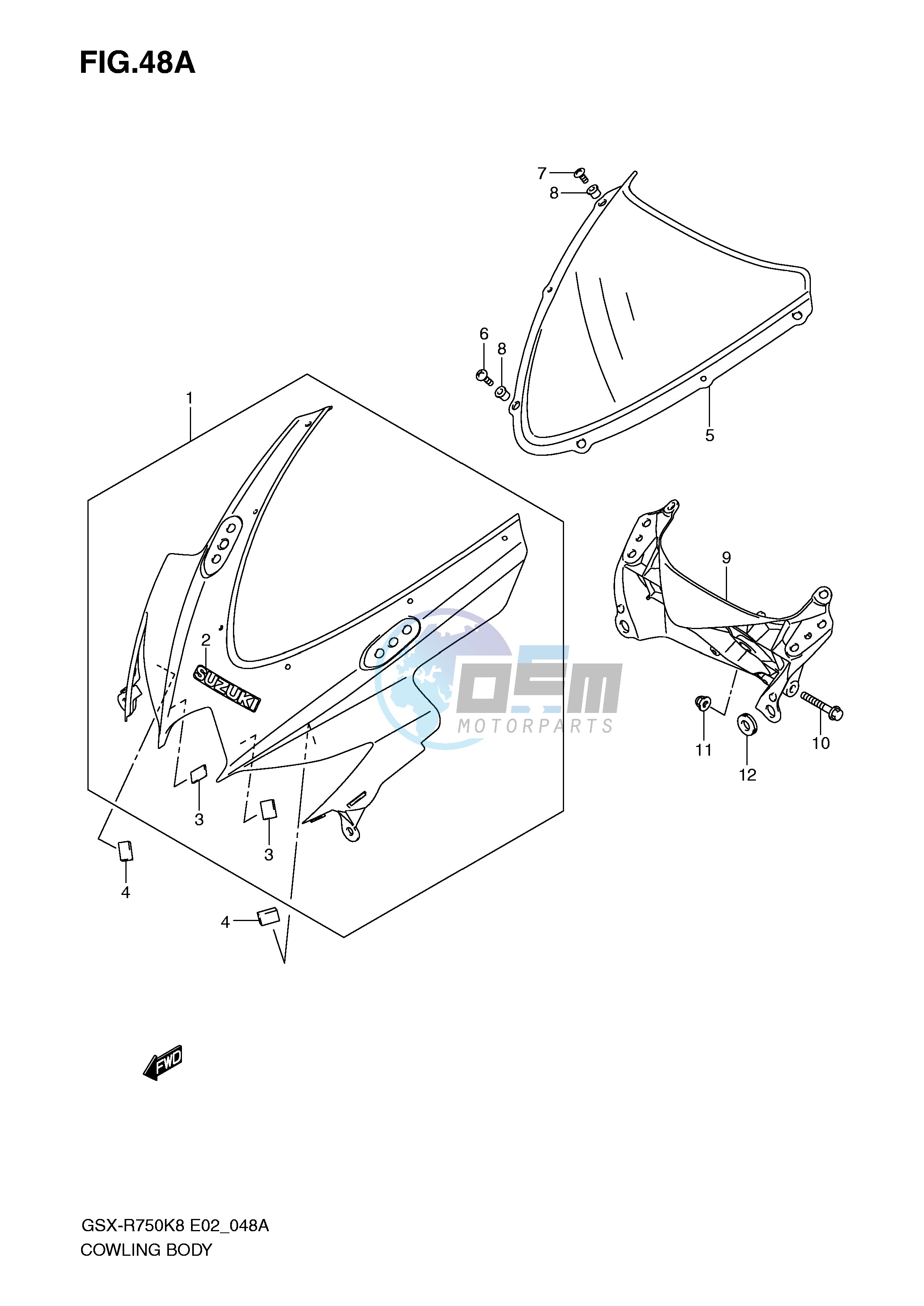 COWLING BODY (MODEL K9)