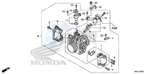 TRX420FM2H Europe Direct - (ED) drawing THROTTLE BODY