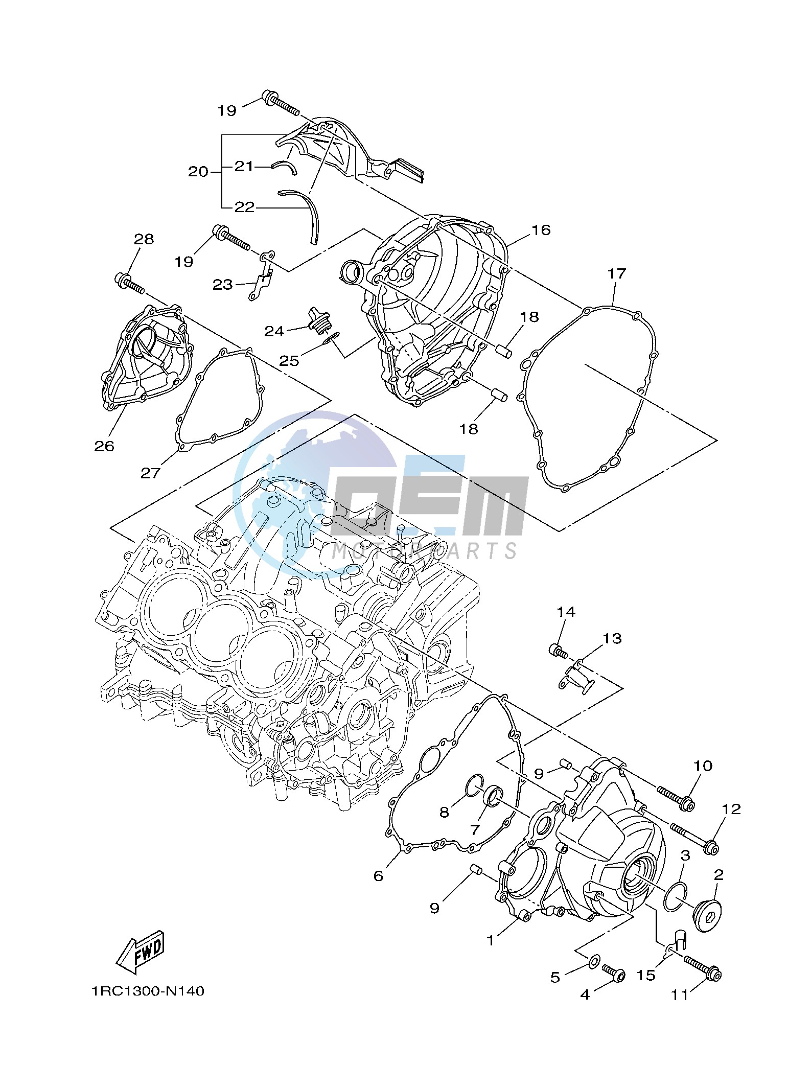 CRANKCASE COVER 1