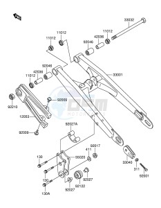 RM60 (E24) drawing SWINGARM