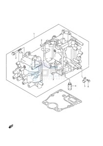 DF 9.9A drawing Cylinder Block