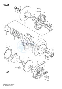 AN400 (E3-E28) Burgman drawing TRANSMISSION (1)